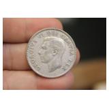 Canadian Silver Half Dollar