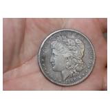 1890 Morgan Silver Dollar