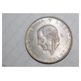 1956 Mexico Cinco Pesos Coin