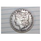 1890-CC Morgan Silver Dollar