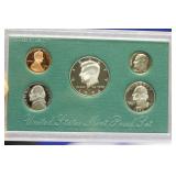 A 1996 US Mint Proof Set