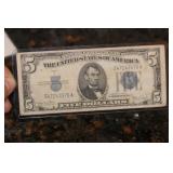 1934 $5.00 Note