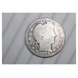 1899 Barber Silver Quarter