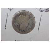 1900-S Silver Barber Dime