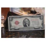 1928 Red Seal $2.00 Note