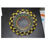 A Hand Painted Plate