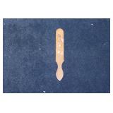 A Vintage Wooden Spatula or Letter Opener