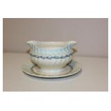 Myott Staffordshire Vintage/Antique Gravy Bowl