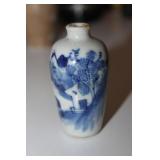 Antique Chinese Porcelain Snuff Bottle