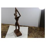 A Wooden African Figure