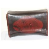 Vintage Chinese Lacquer Pillow