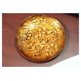 A Small Enamel Plate