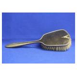 Faux T o r t o i s e Shell and Sterling Brush