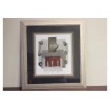 A Plate Signed Framed Lithograph