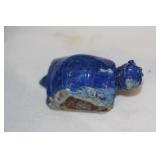 Chinese Gemstone Lapis Lazuli Turtle
