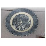 A Currier and Ives Old Griest Mill Plate