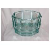 A Teal Colour Glass Bowl