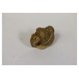 A Finely Carved Japanese Tagua Nut Netsuke