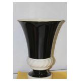 A Black Lenox Trumpet Vase