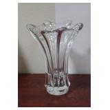 A Cofrac Art Verrier Crystal Vase