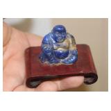Small chinese Lapis Lazuli Buddha