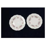A Pair of Royal Albert Plates 'Colleen' Pattern
