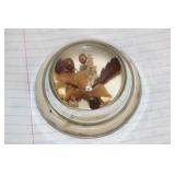 Vintage Lucite Paperweight