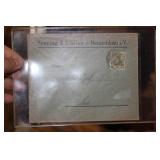 Old German State Envelope with Stamp