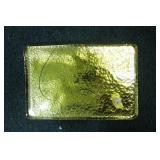 A Blenko Glass Brick