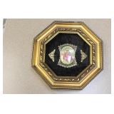 Framed Porcelain Picture