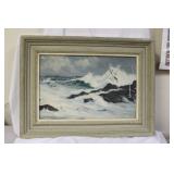 Oil on Board by Rockport Artist A.R.Henrick