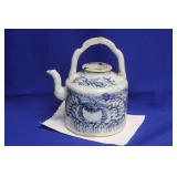 A Chinese Blue and White Teapot