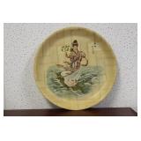 A Chinese Bamboo Plate