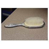 Ornate Silverplated Hair Brush