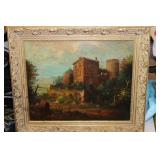 An Oil on Board by Listed? Artist Bertigini