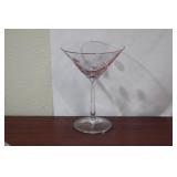 A Well Made Pink Champagne Goblet