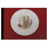 A Wedgewood Old London View Plate