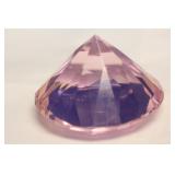Crystal Diamond Shape Paperweight