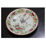 Signed Chinese Export Bird Plate