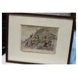 An Etching or Print by Listed Artist