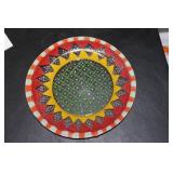 A Hand Painted Plate