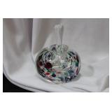 A Signed Karg Artglass Perfume Bottle