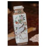 Antique/Vintage Signed Cylinder Vase