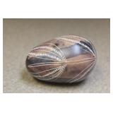 Carved Stone Fish Egg