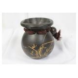 A Wood Oriental Vase