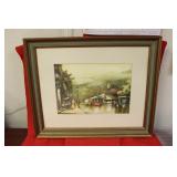 A Watercolour by Caruso