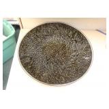 Signed Erich Suto Artglass Charger