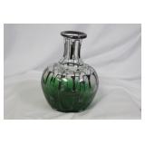 A Sterling Silver Overlay Jar