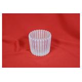 An Iridesent? Glass Toothpick Holder