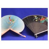 Lot of 2 Chinese Fans